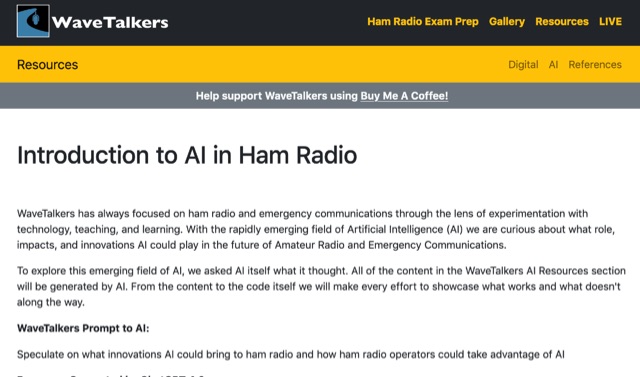 DXZone Wave talkers: Introduction to AI in Ham Radio