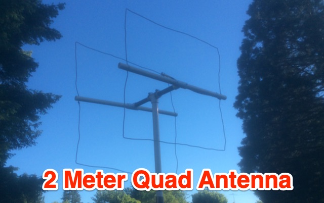 Efficient 2-Element Quad Antenna for 2m