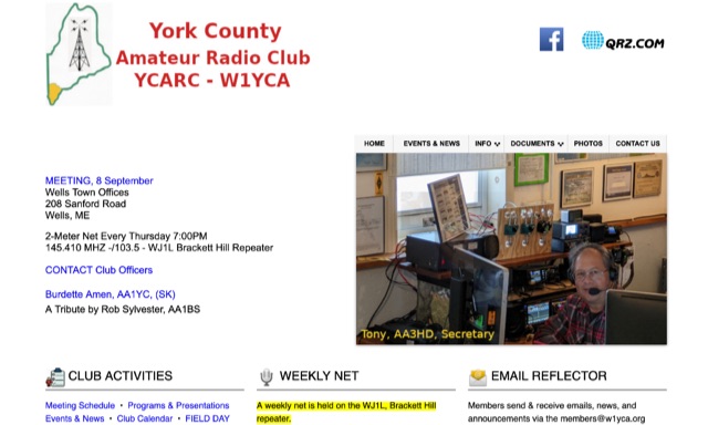 W1YCA.org Picture