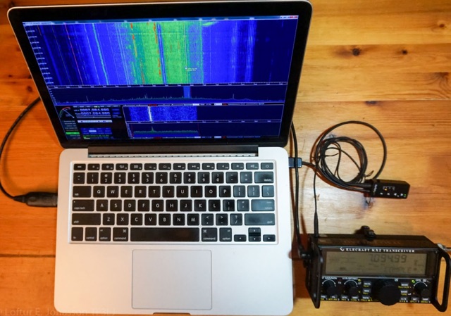 IQ Output for the Elecraft KX2 Picture