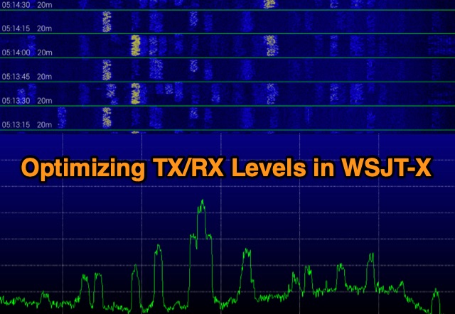 DXZone Optimizing TX/RX Levels in WSJT-X