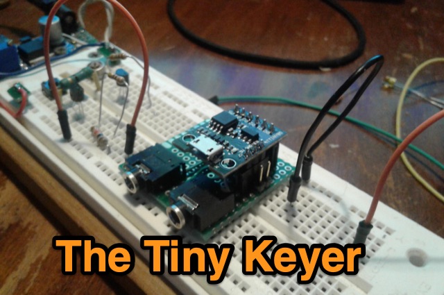 A Simple Morse Code Project: The Tiny Keyer Picture