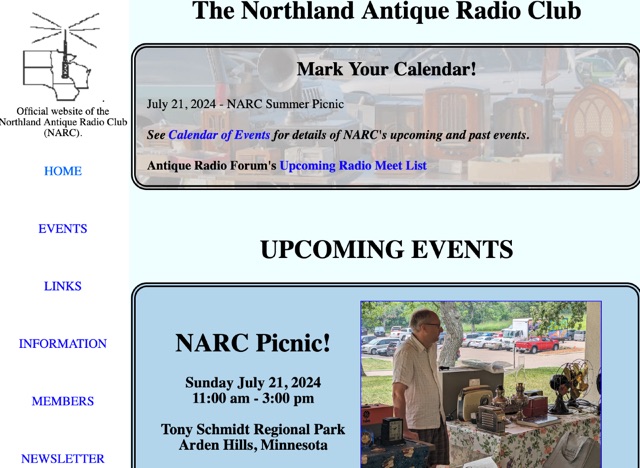 Northland Antique Radio Club Picture