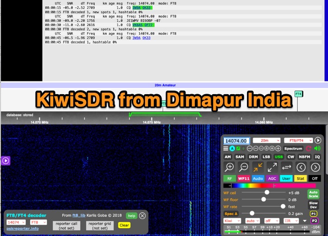 WebSDR Dimapur India Picture