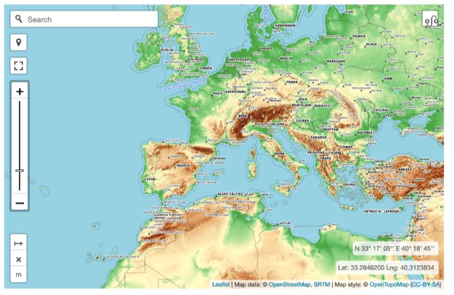 Elevation Maps Picture