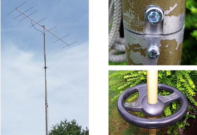 Homemade Antenna Mast for portable use Picture