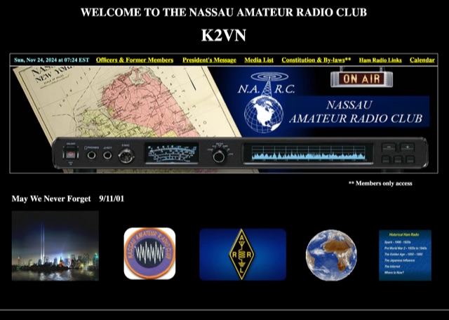 K2VN Nassau Amateur Radio Club Picture