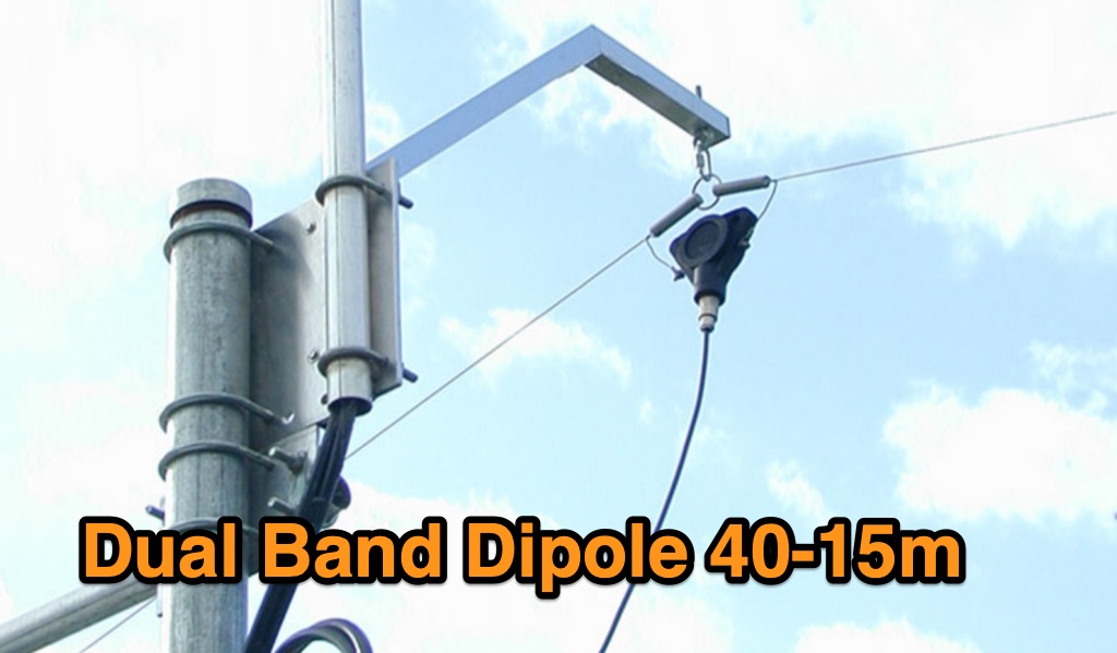 Dual Band dipole for 40 and 15 meters Picture