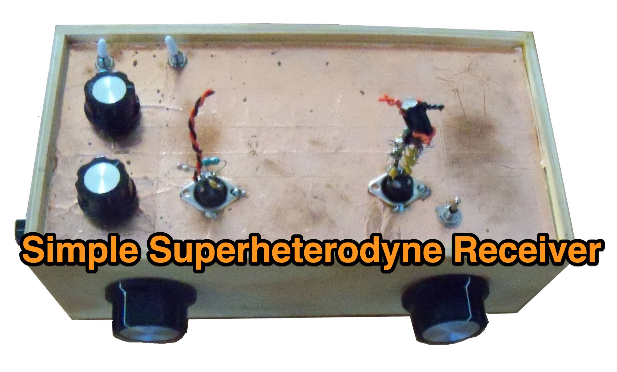 Simple 3.5-30 MHz Superheterodyne Receiver Picture