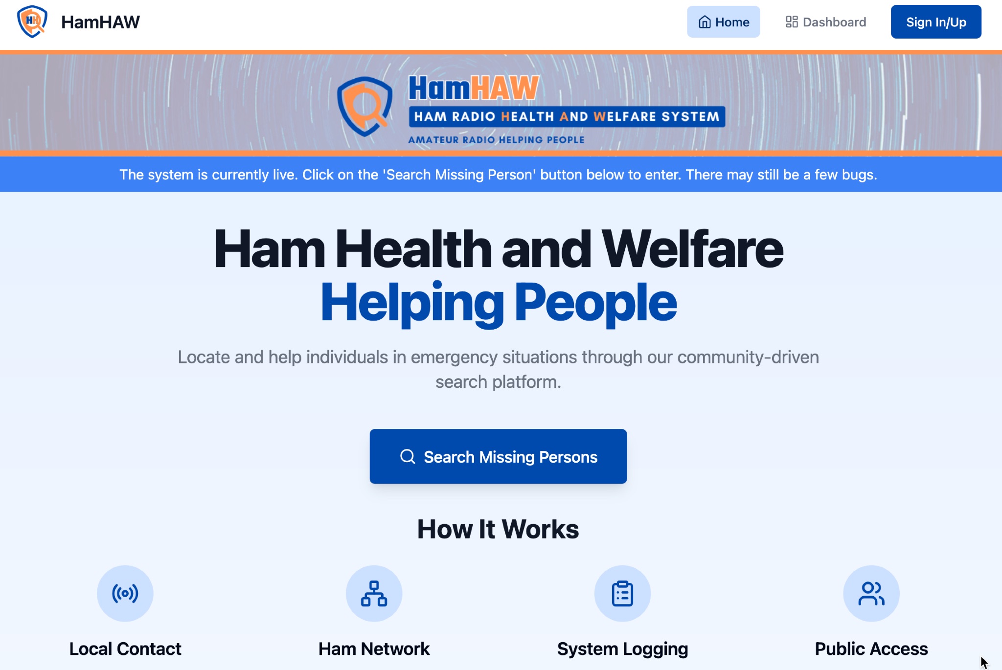 HamHaw: Ham Health and Welfare Picture