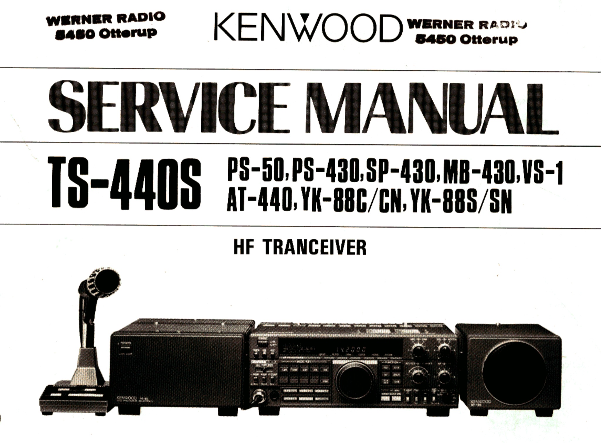 TS-440S Service Manual Picture