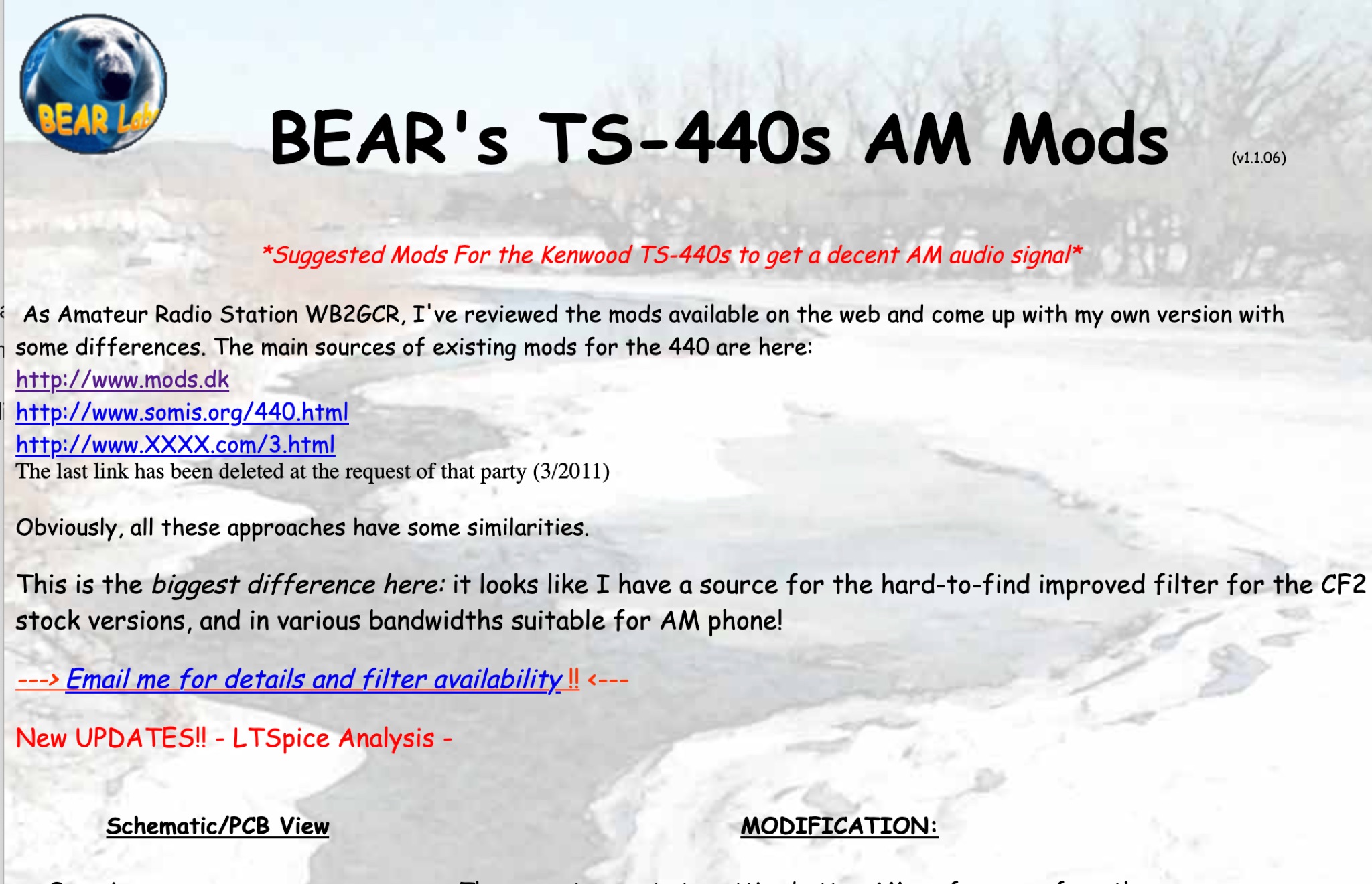 Improved Filter for TS440 - CF2 Slot 