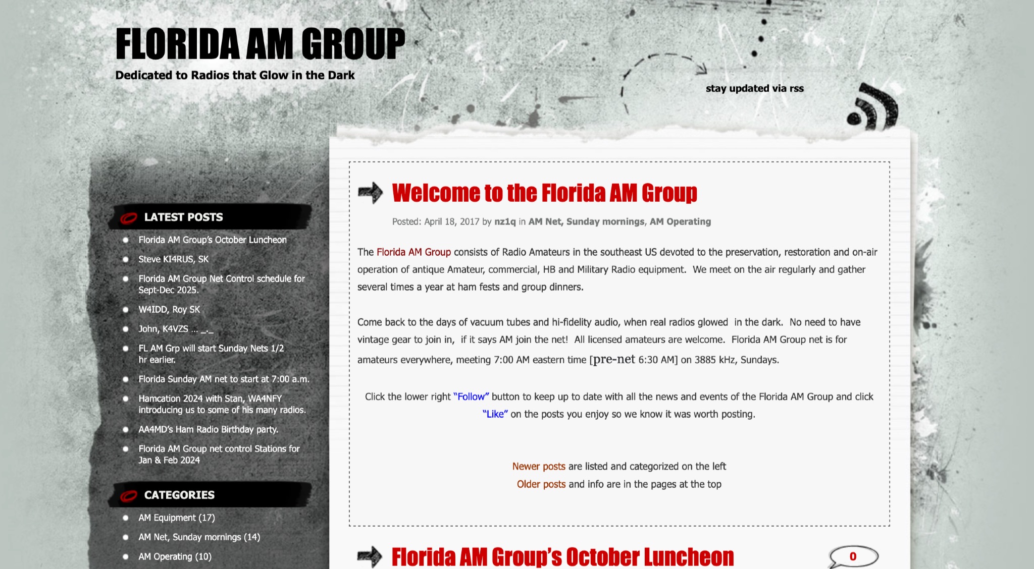 Florida Amplitude Modulation Group Picture