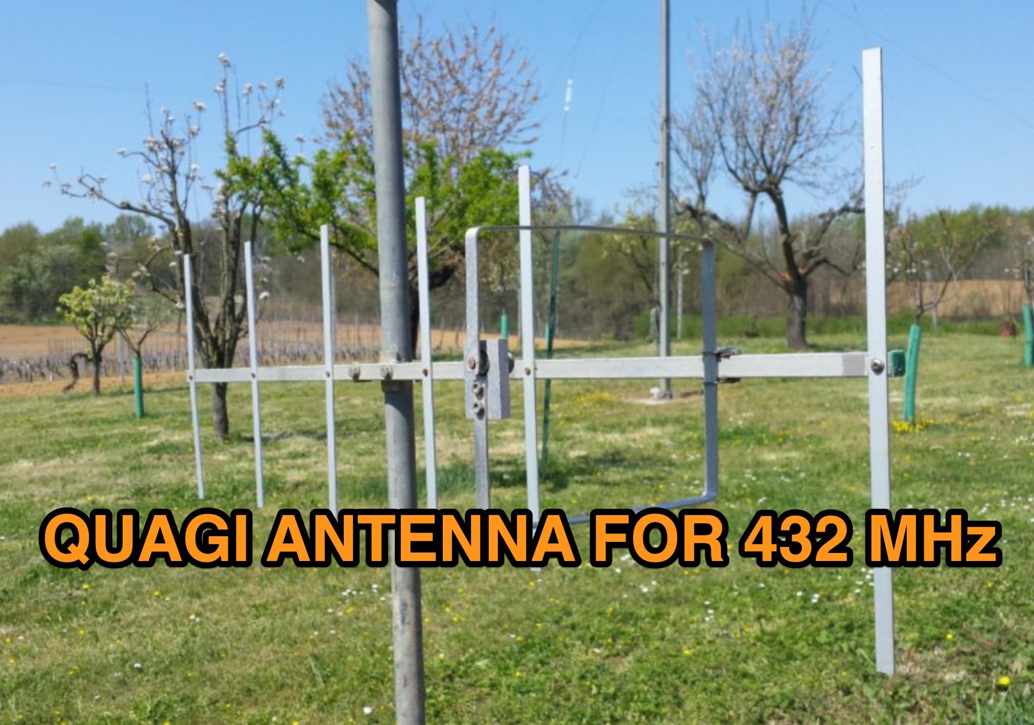 Quagi Antenna for 432 MHz Picture