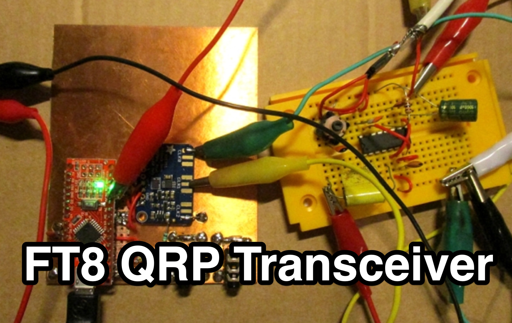 FT8 QRP Transceiver Picture