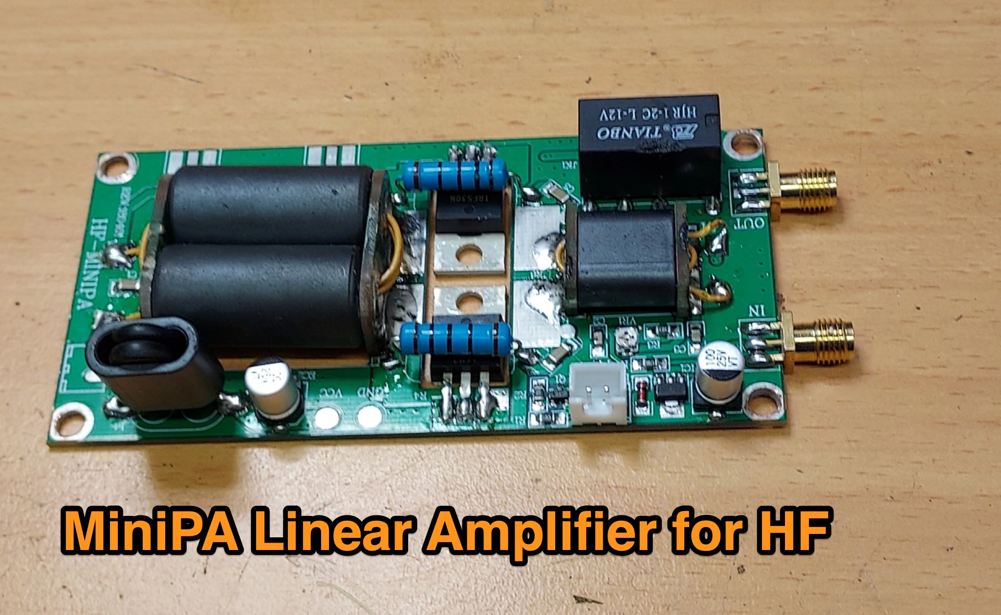 MiniPA Linear Amplifier for HF: Review and Build Guide Picture
