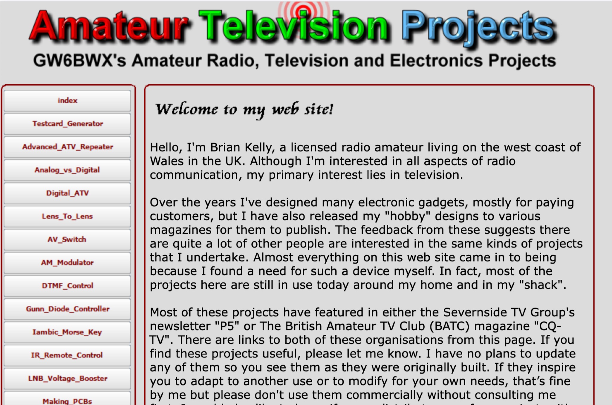 ATV Projects - Amateur Radio ATV Resources Picture