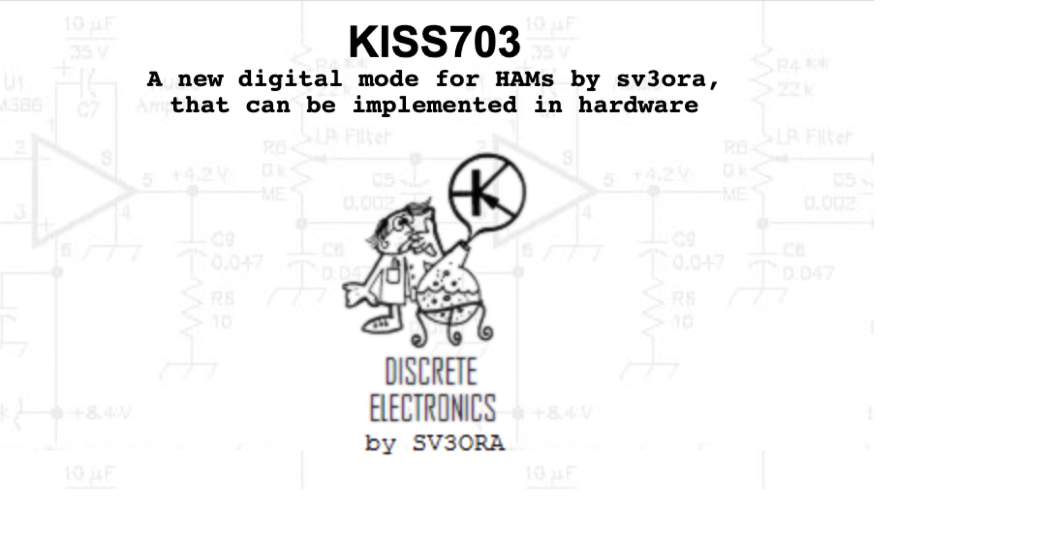 KISS703: Digital Mode for HAMs Picture