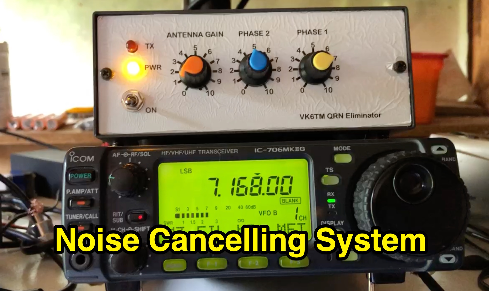 Effective HF Bands Noise Cancelling System Picture