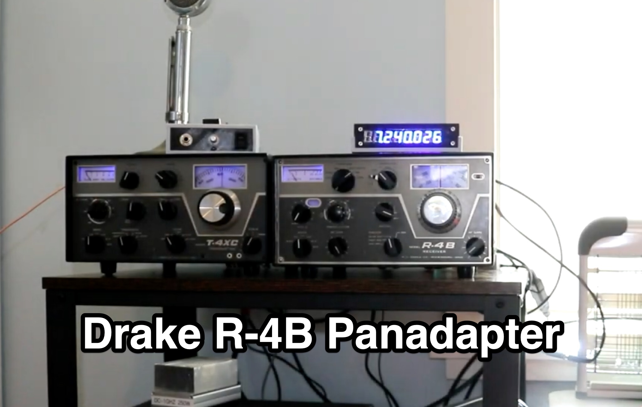 Adding a Panadapter to a Drake R-4B Ham Radio Receiver - A Step-by-Step Guide Picture
