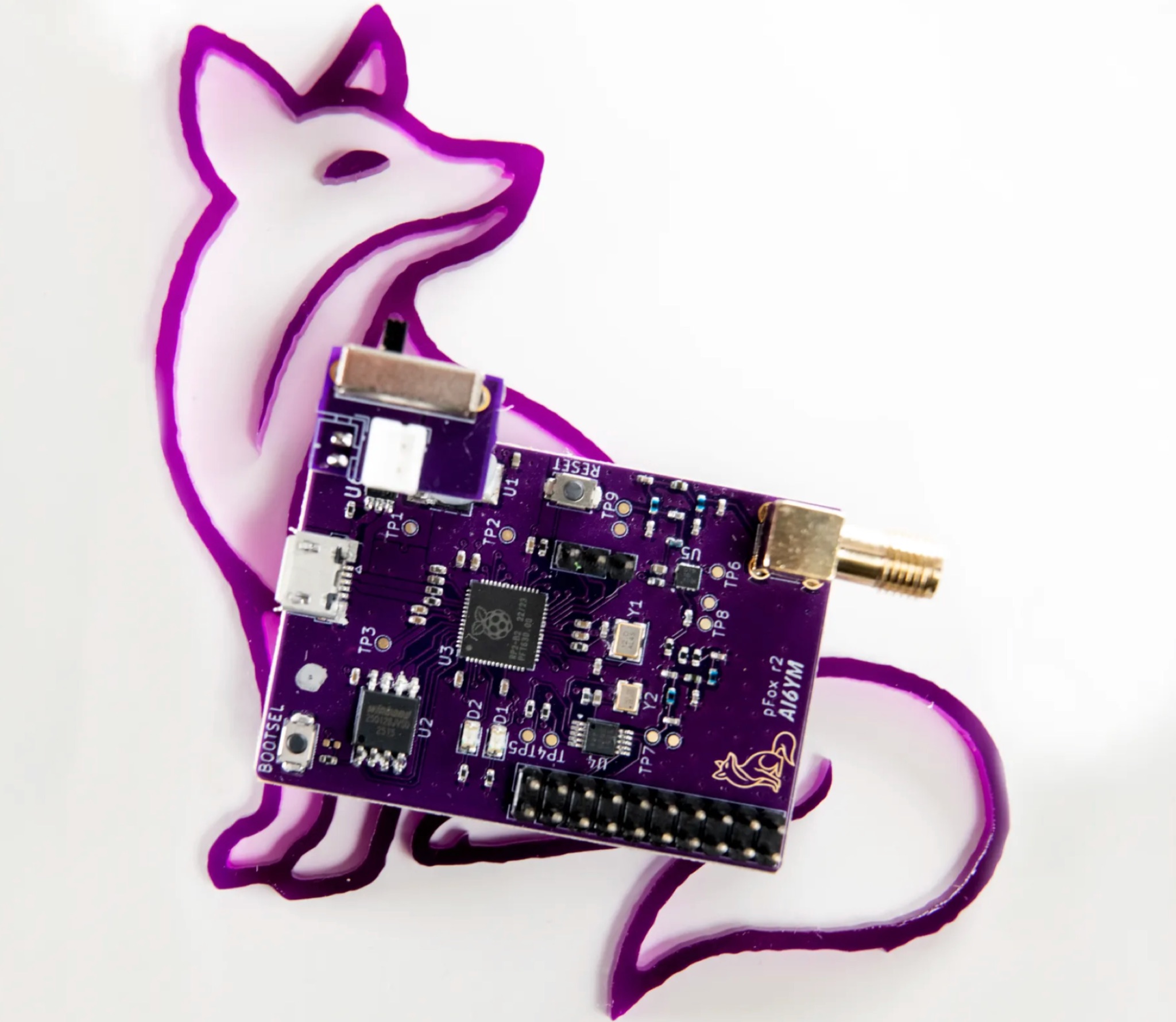 PicoFox: Open-Source 2-Meter Fox Transmitter Picture