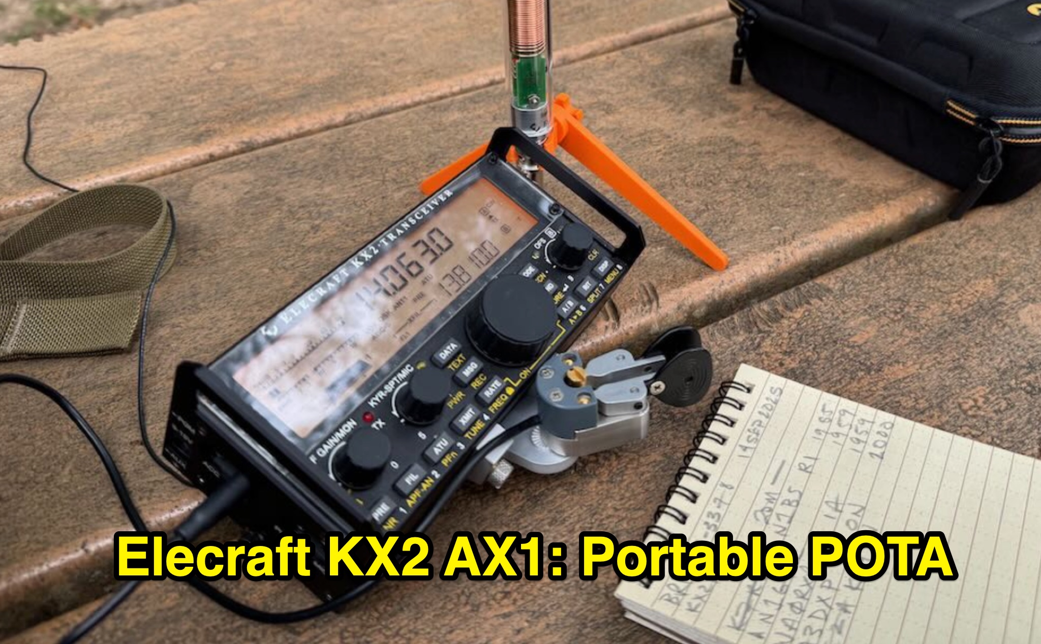 Elecraft KX2 AX1: Portable POTA Radio Therapy Review Picture
