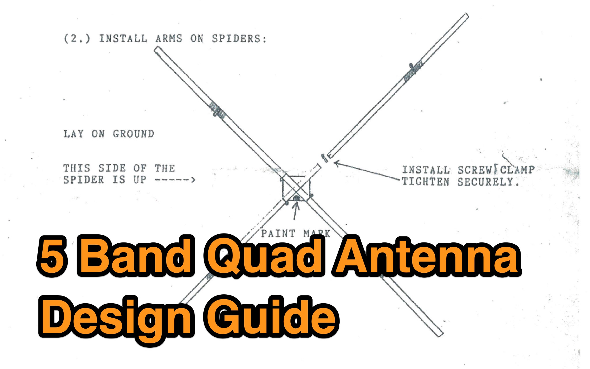 5 Band Quad Antenna Design Guide Picture