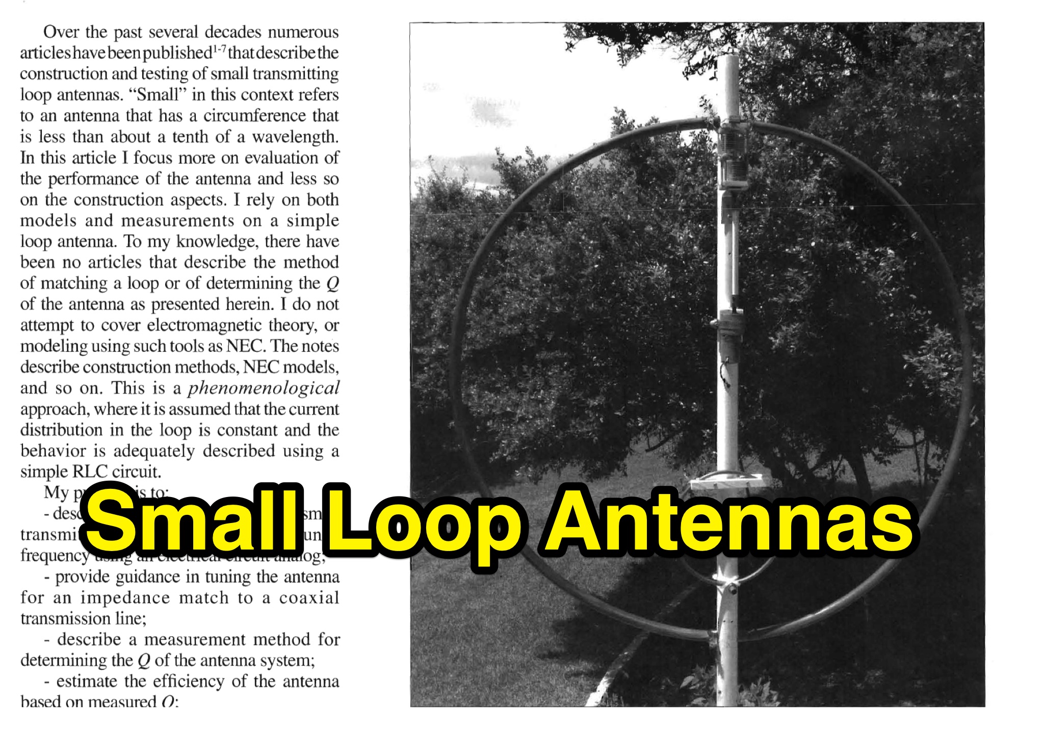 Small Loop Antennas for Hams: Ultimate Guide Picture