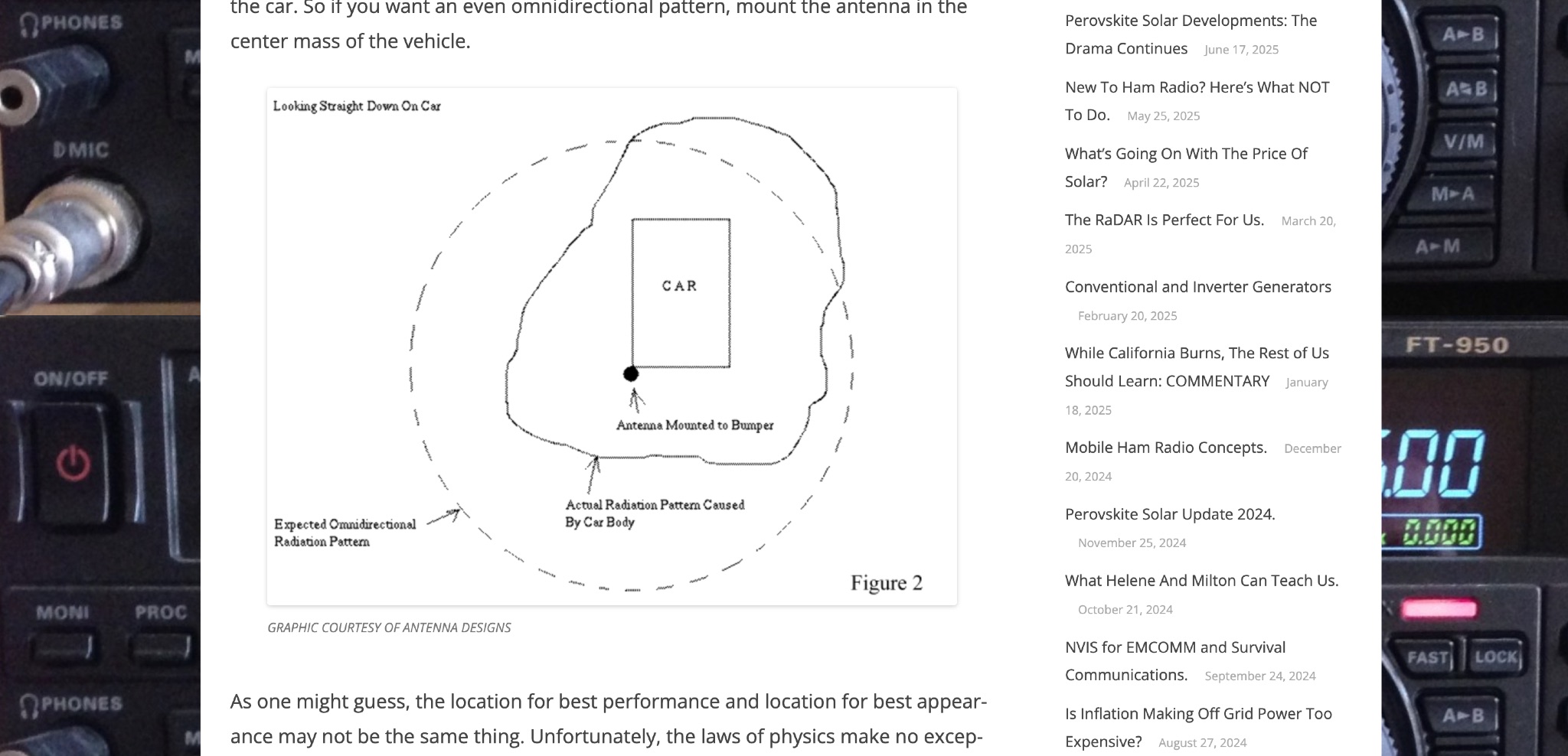 Mobile Ham Radio Concepts: Off Grid Ham Picture