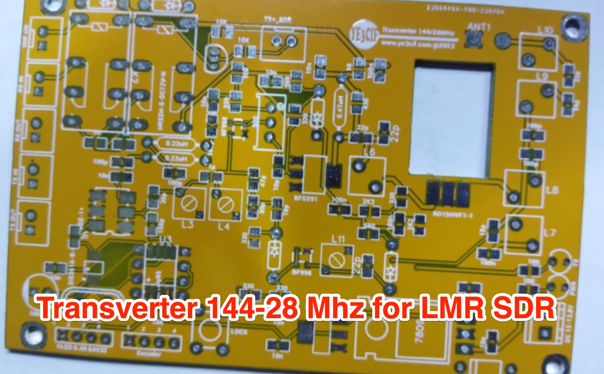 Transverter 144-28 Mhz for LMR SDR Picture