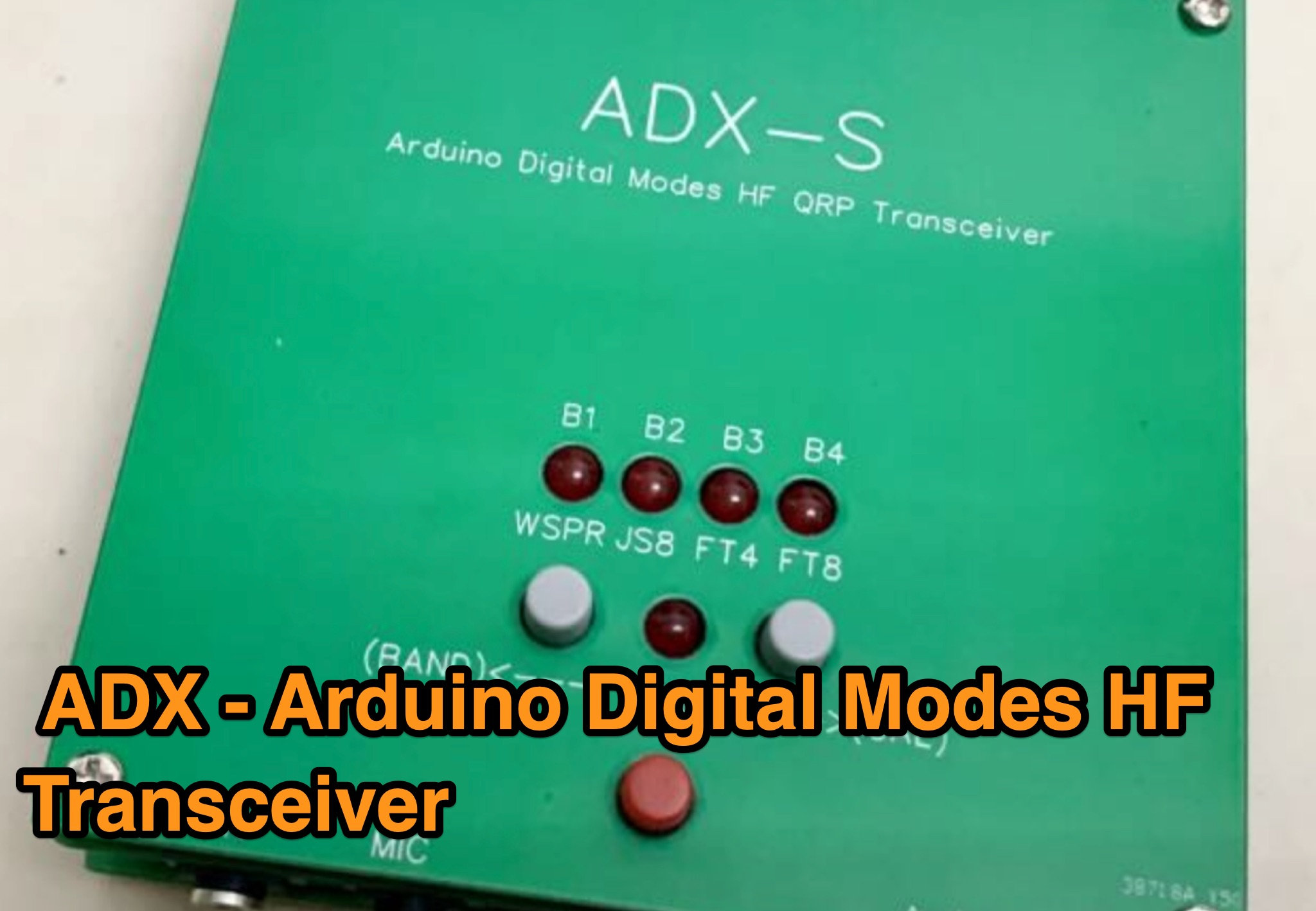 ADX - Arduino Digital Modes HF Transceiver Picture