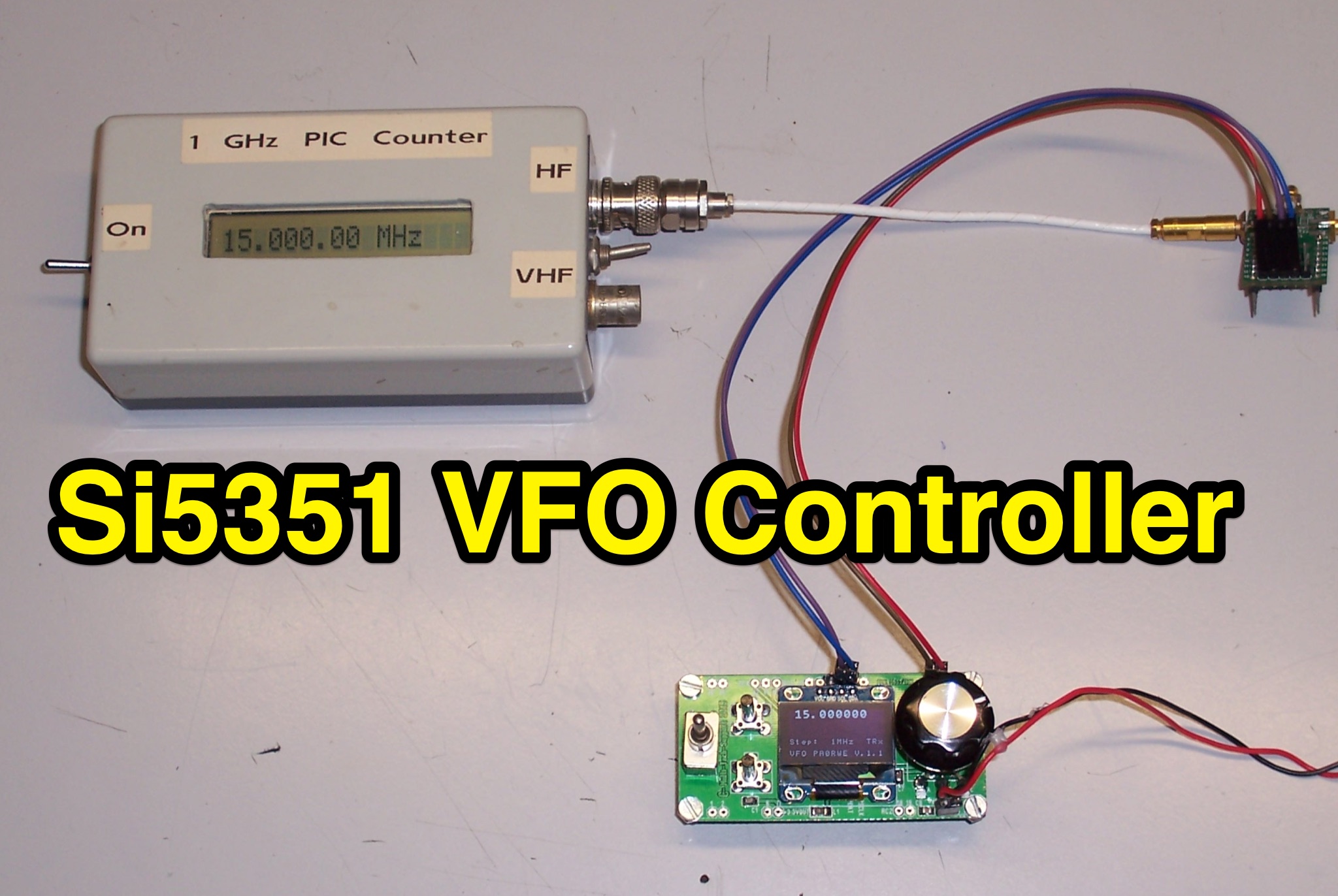 Si5351 VFO Controller for Hams Picture