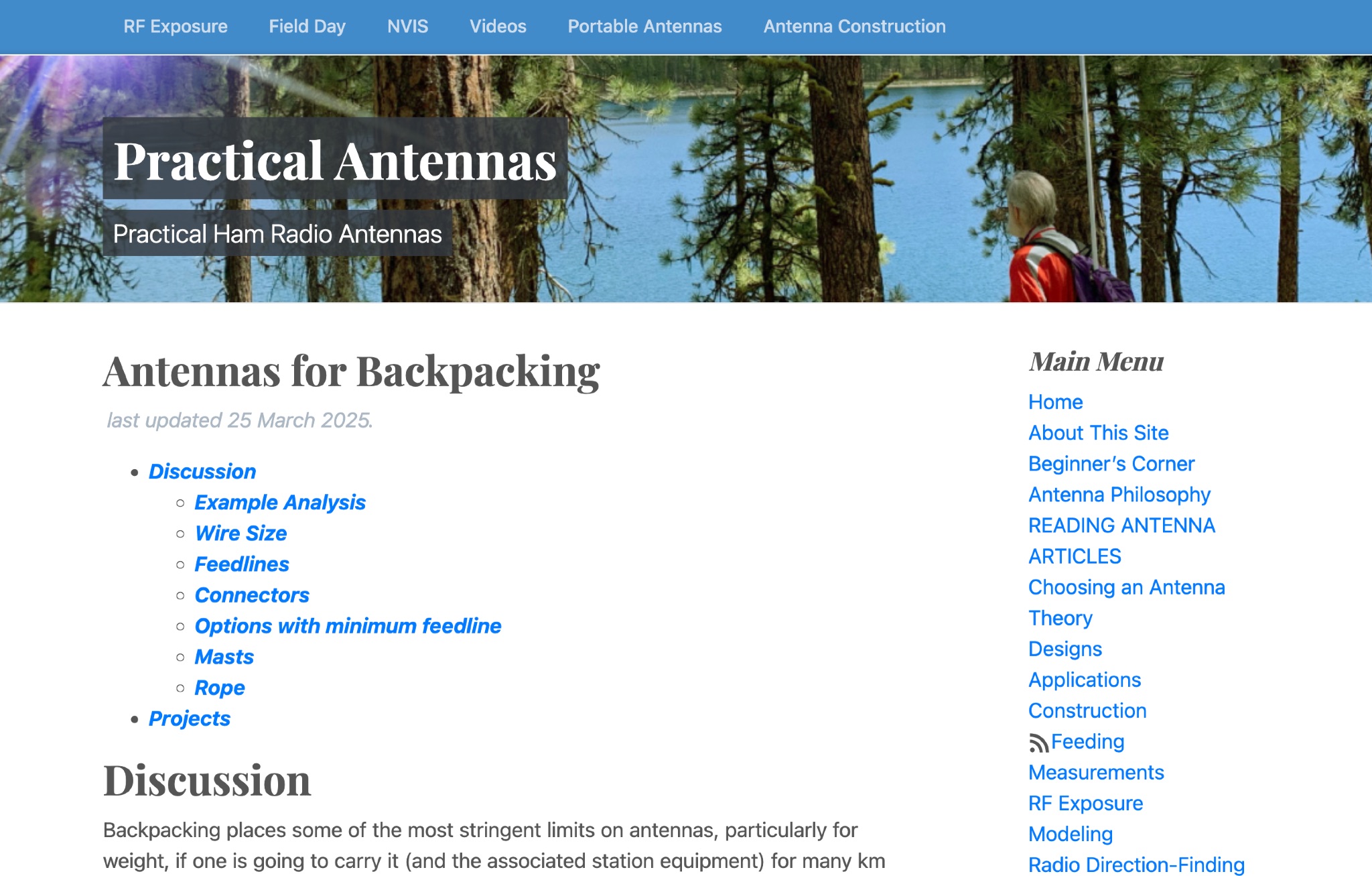 Practical Antennas for Backpacking: Tips and Techniques Picture