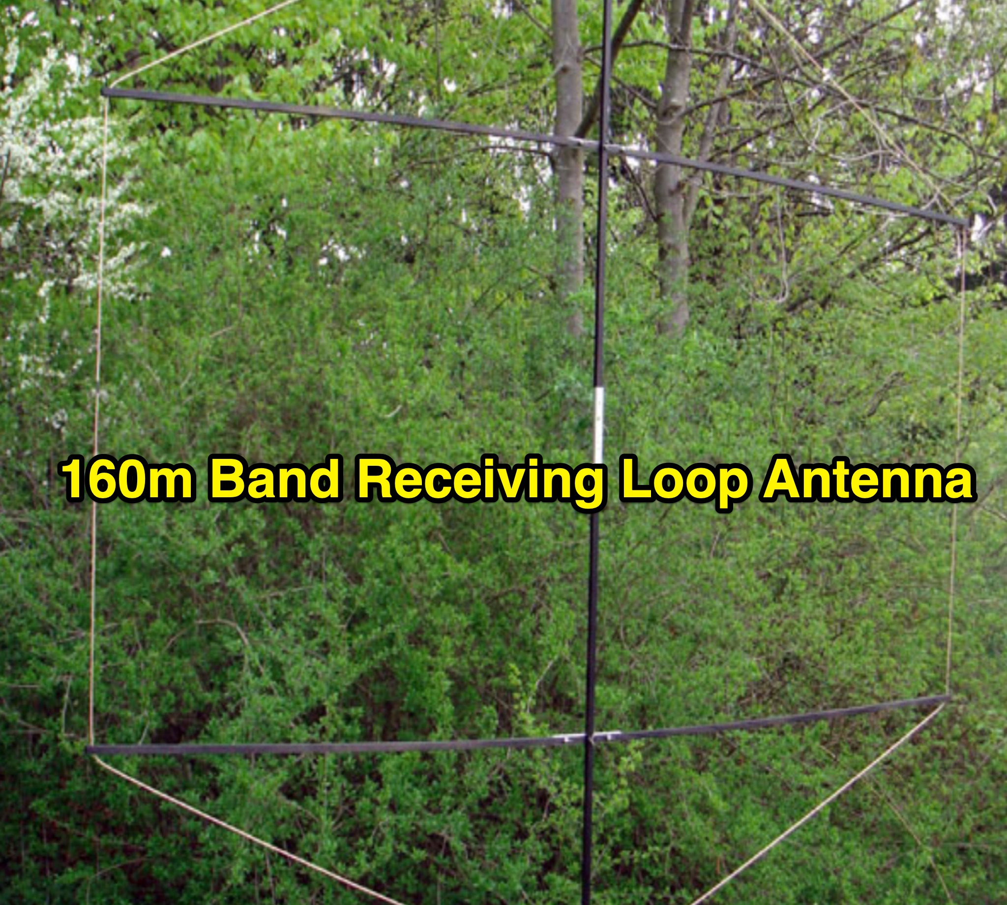 160m Band Receiving Loop Antenna Construction Guide Picture