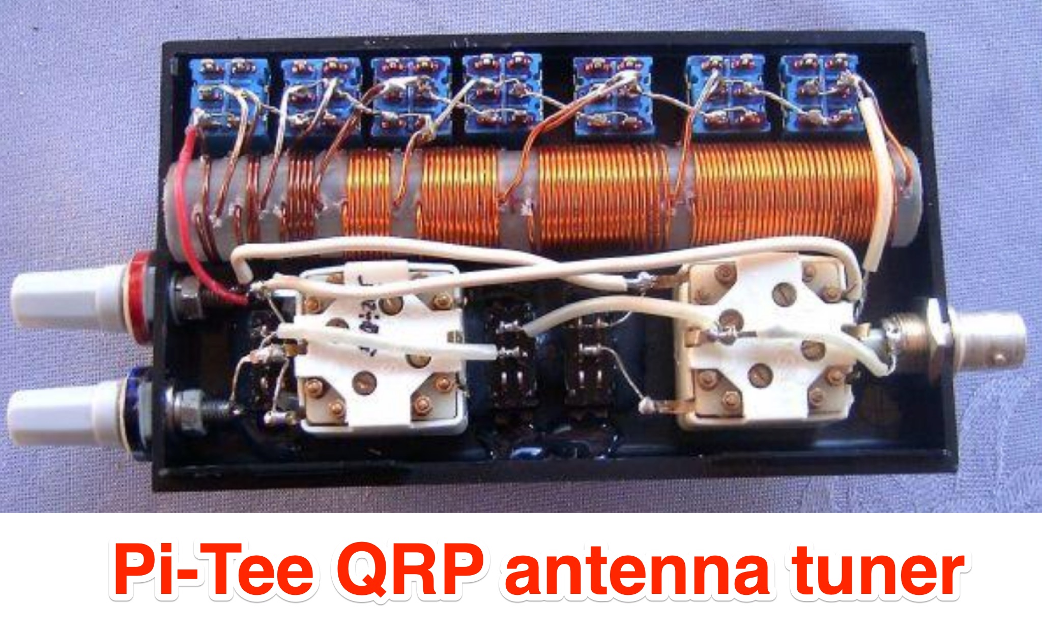 Pi-Tee QRP antenna tuner Picture