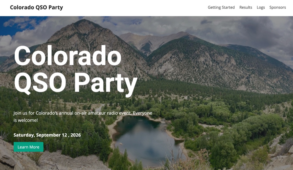 Colorado QSO Party Picture