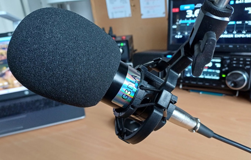 Dual Insert Microphone for Icom IC-7300 Transceiver