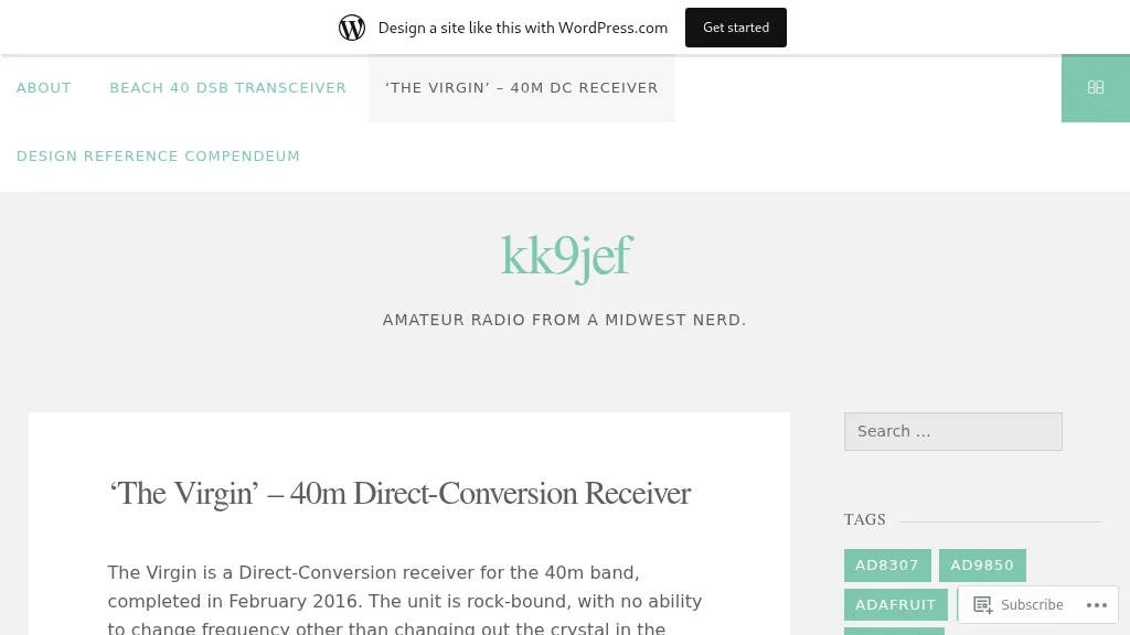 The Virgin 40m Direct-Conversion Receiver image