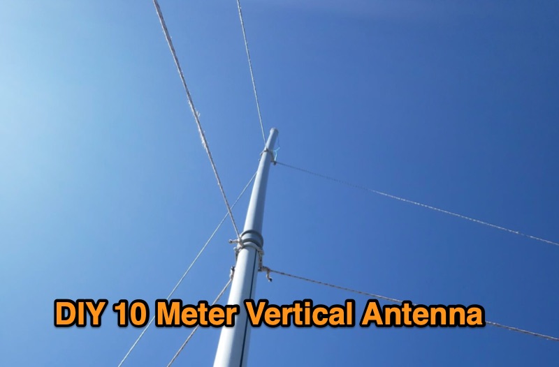10m Vertical Antenna for Small Footprint
