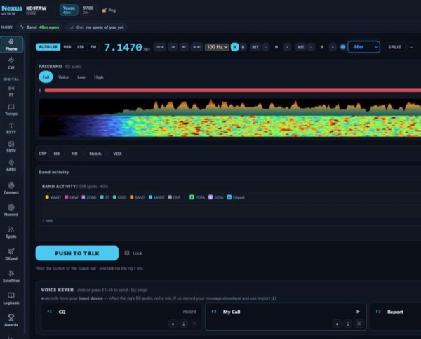 Nexus Ham Radio Station Software image