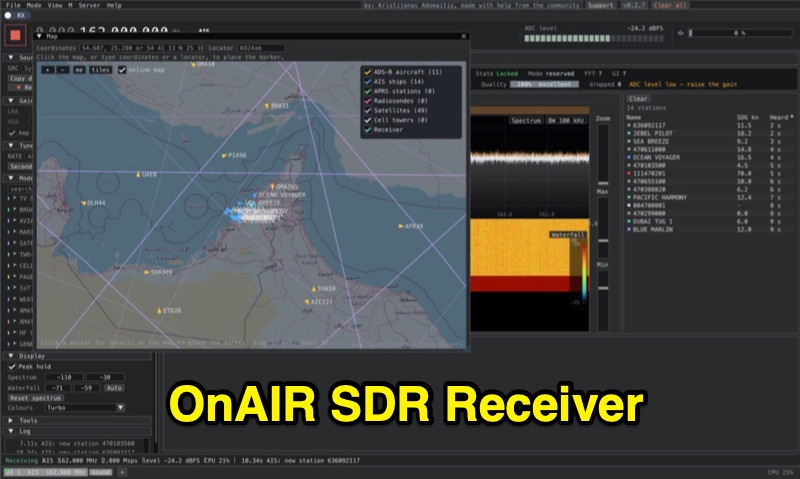 OnAir Free SDR Receiver