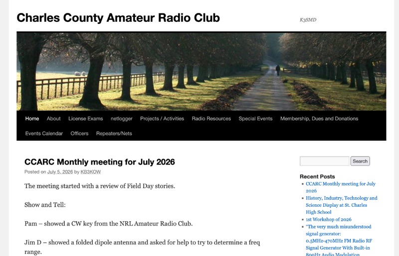 Charles County Amateur Radio Club