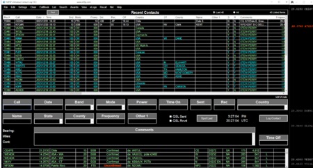 Amateur Contact Log image