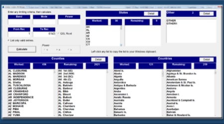 Amateur Contact Log image