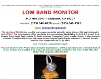 DXZone Low band monitor