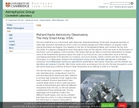 The Very Small Array (VSA)