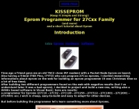 DXZone 27Cxx Eprom programmer and KissEprom