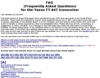 DXZone FT-847 Knowledgebase (FAQ)