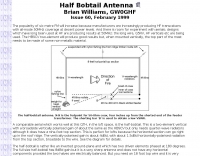 DXZone Half Bobtail Antenna