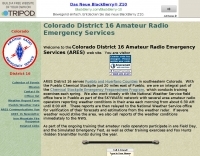 Colorado Dist. 16 ARES Picture